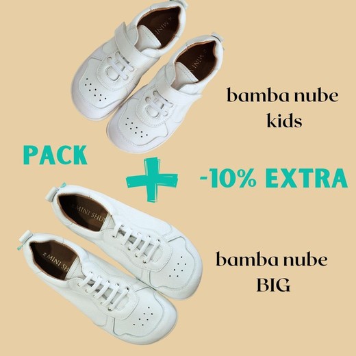 PACK NUBE: BIG talla 39 + KIDS talla a escoger