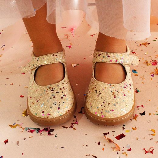 MERCEDITA ORO PURPURINA: BABY y KIDS